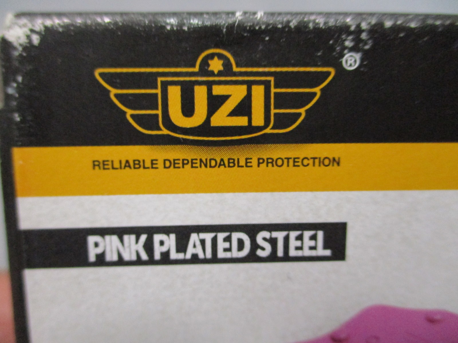 UZI Pink Plated Steel Handcuffs Double Lock with Two Keys New