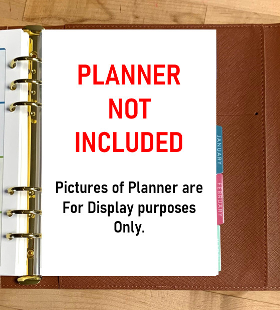 *Today is Beginning..» Cover Set for use w/ Erin Condren A5 Ring Agenda Binder~