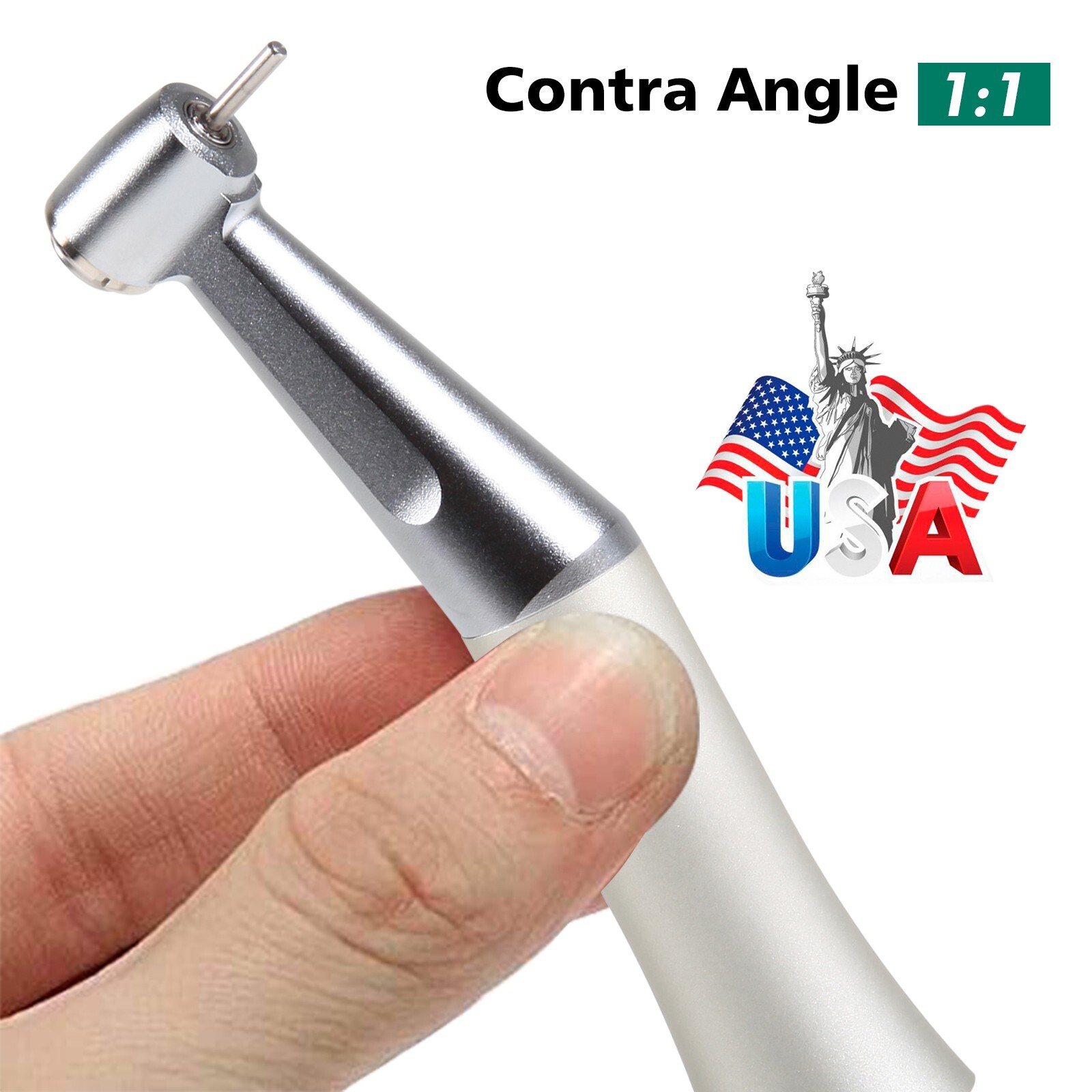 Low Speed Contra Angle Handpiece Push Fit FG 1.6mm Burs E-type Dental