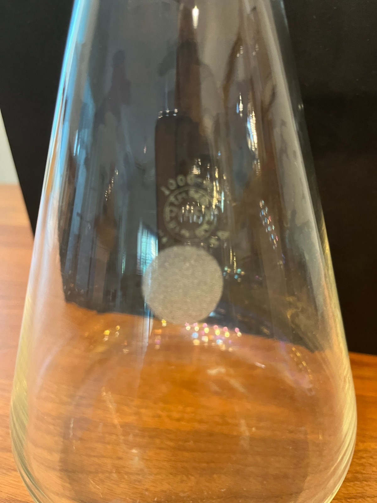 Vintage Pyrex Filtering Flask with Side Arm