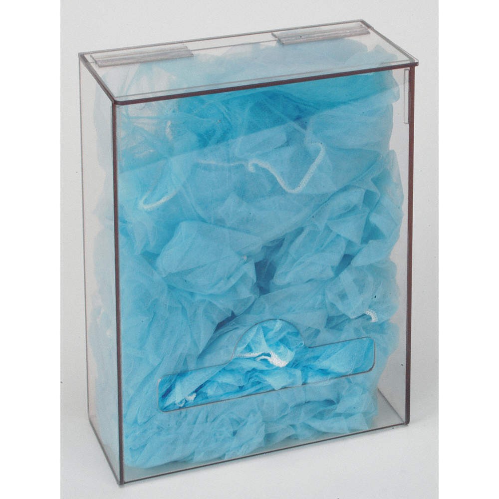 CONDOR 4GMT3 Hairnet Dispenser,Clear,PETG,8.125 in W 4GMT3
