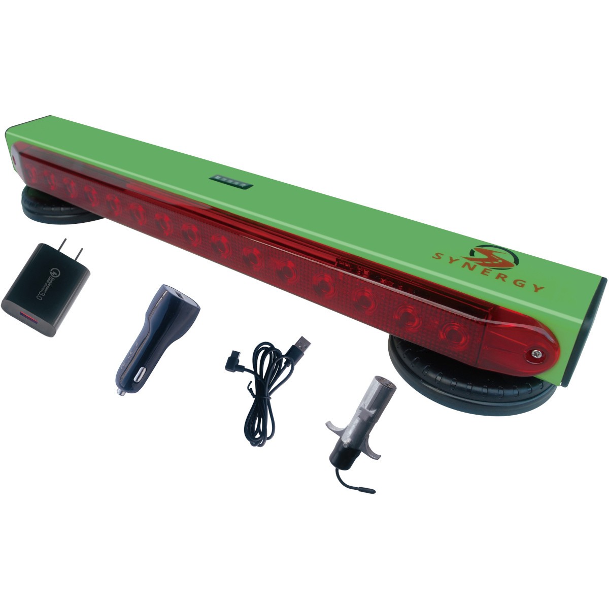 22» Wireless Tow Light Bar With Lithium-Ion Battery Magnetic Tailing System