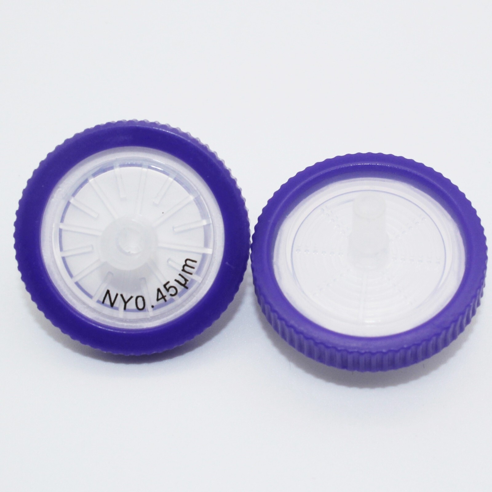 25mm Nylon Syringe Filter (0.22/0.45 um Pore Sizes, Non-sterile, 50/100 pieces)