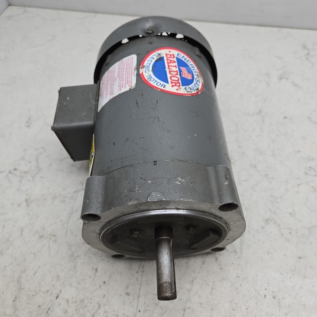 Baldor KM3454 Industrial Electric Motor 1/4 Hp 1725 Rpm 230/460 Volt 3Ph 56C Fra