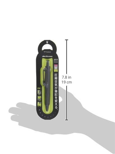 Tombow Airpress 0.7mm Ball Point Pen, Full Black