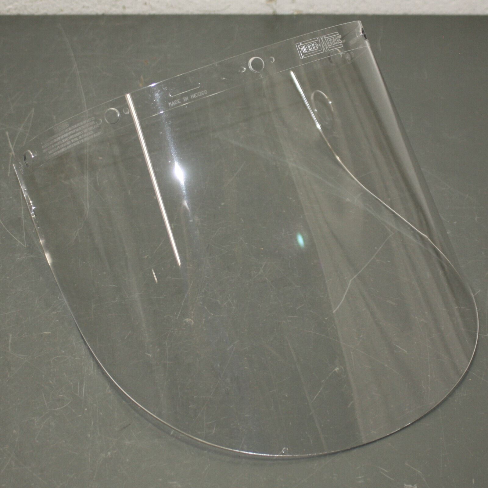 (12) Honeywell Fibre-Metal Faceshield Visor Windows 4199CL, Clear F400 F500 FH66