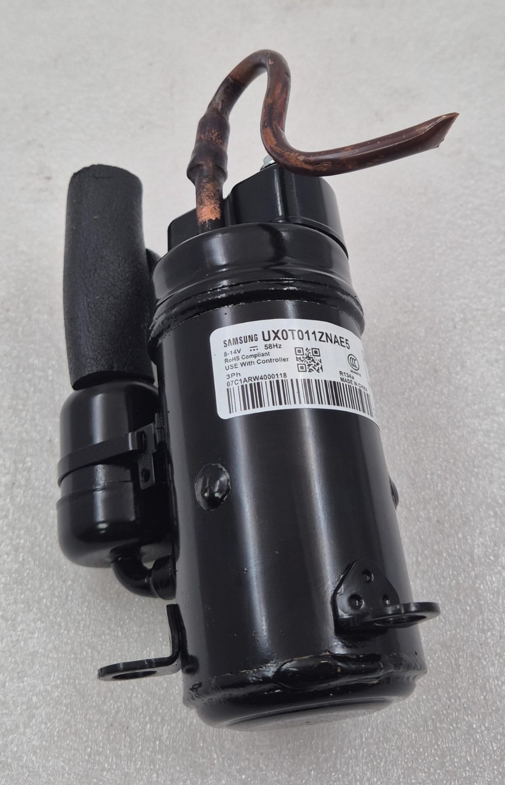 SAMSUNG UX0T011ZNAE5 Miniature Rotary Compressor 3PH 8-14V 12V