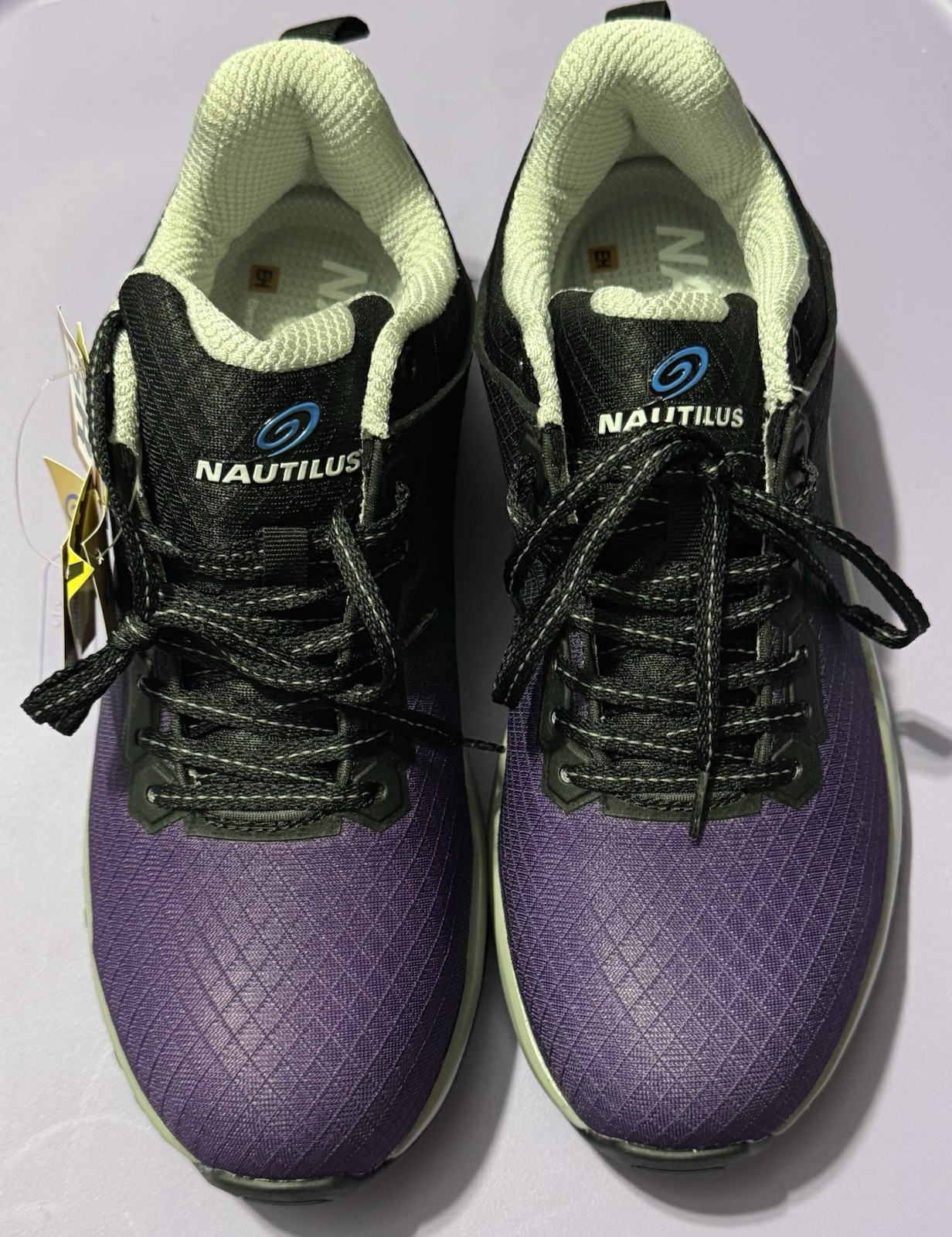 Nautilus Safety Footwear Shoes N1885 Composite Toe Shoe Women’s Size 7.5 Purple