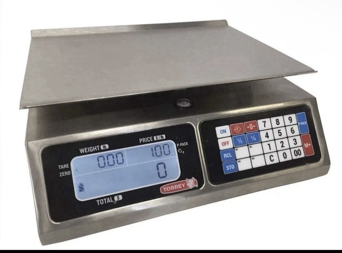 Tor-Rey LPC-40L 40Lb Portable Digital Computing Scale NTEP Legal for Trade