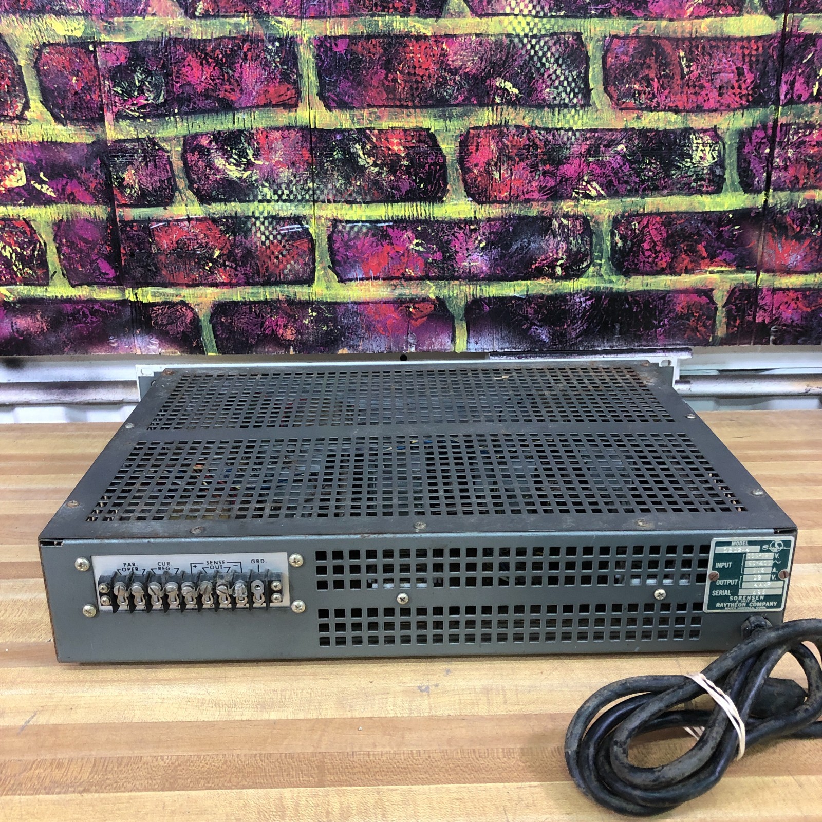 Sorensen Nobatron QB12-4 DC Power Supply 0–12V 4A Vintage Lab Bench Tested