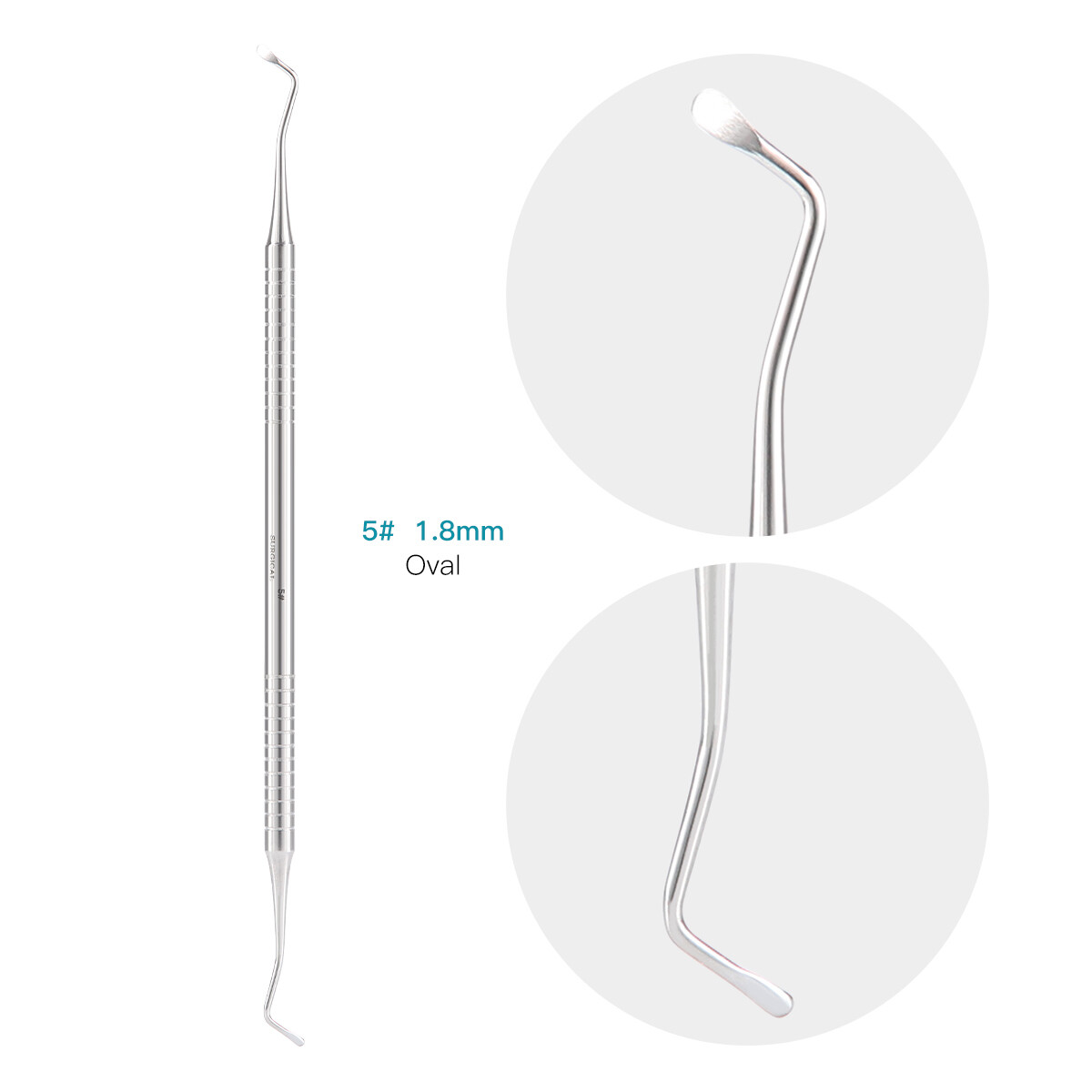 Dental Spoon Excavator Double Ended Restorative Surgical Instruments