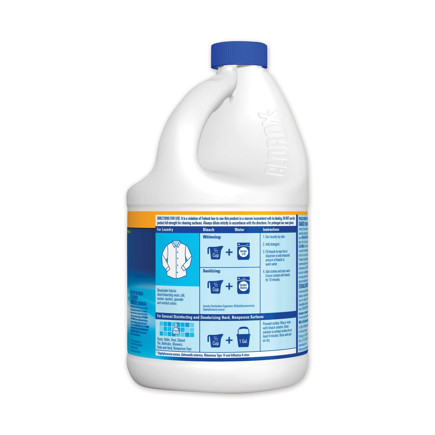 REGULAR BLEACH WITH CLOROMAX TECHNOLOGY, 81 OZ BOTTLE, 6/CARTON