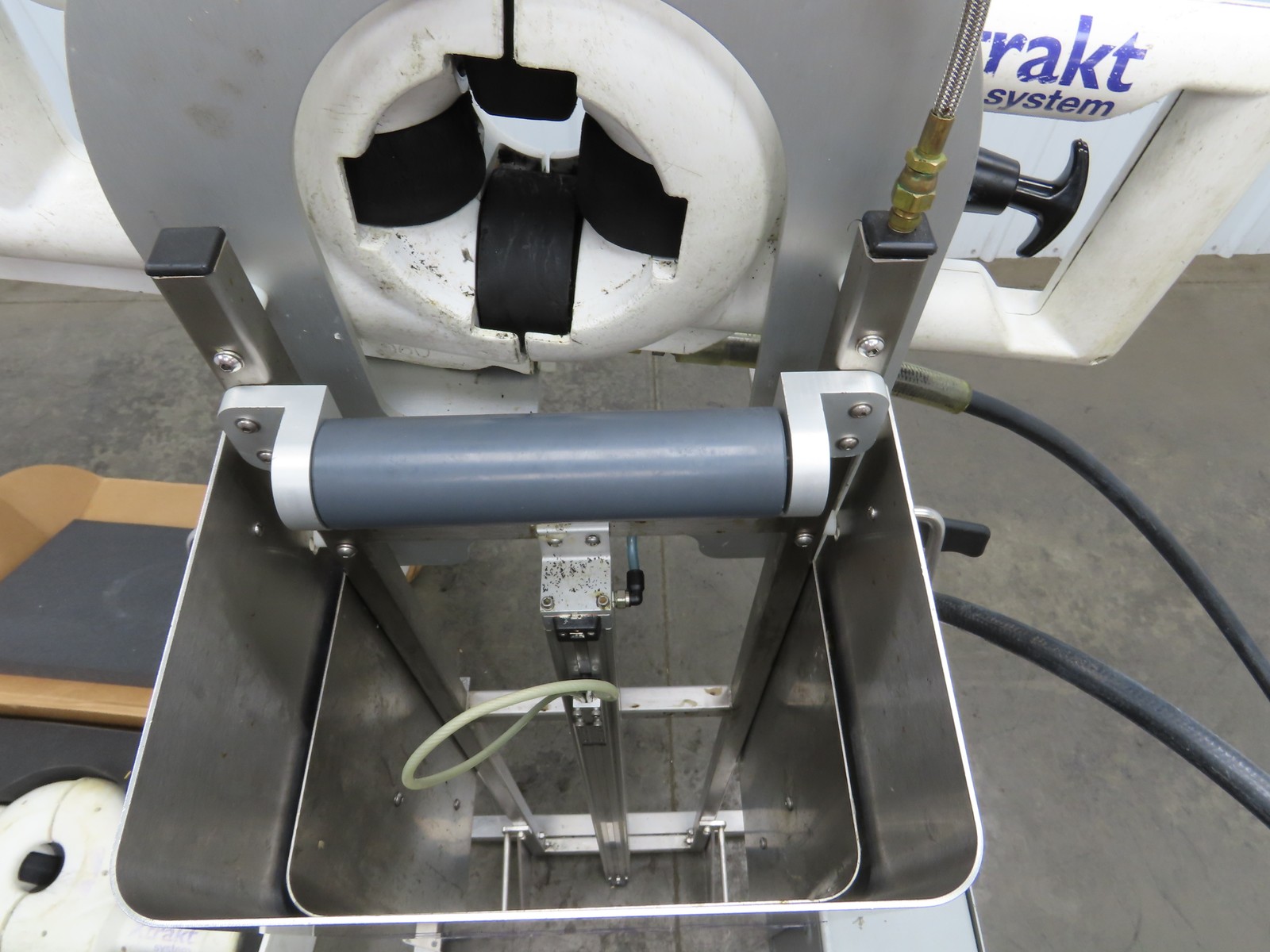 ILC Dover Xtrakt System Viscous Liquid Tote Liner Extraction Unit Air Powered