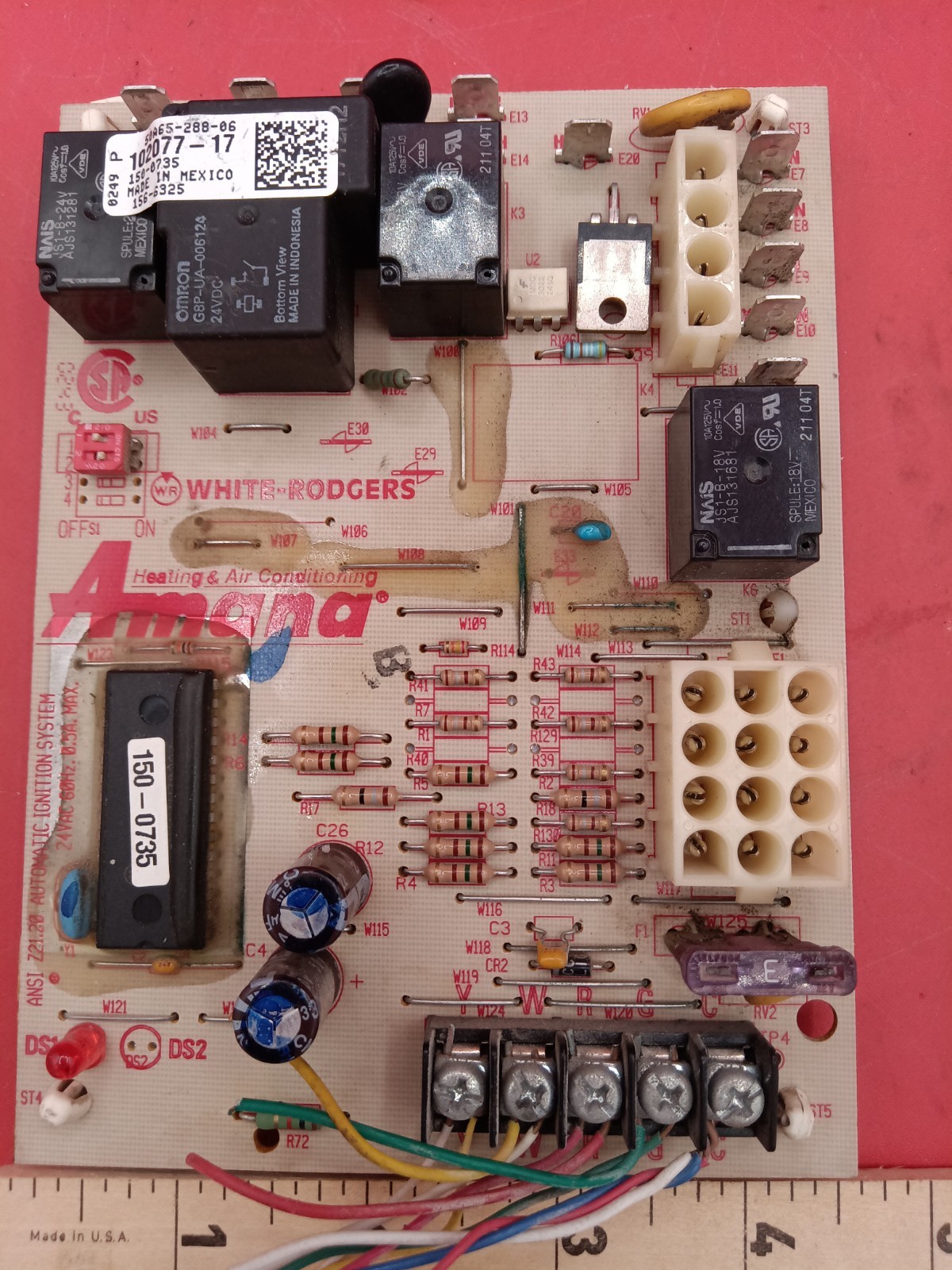 50A65-288-06 Furnace Control Board 102077-17