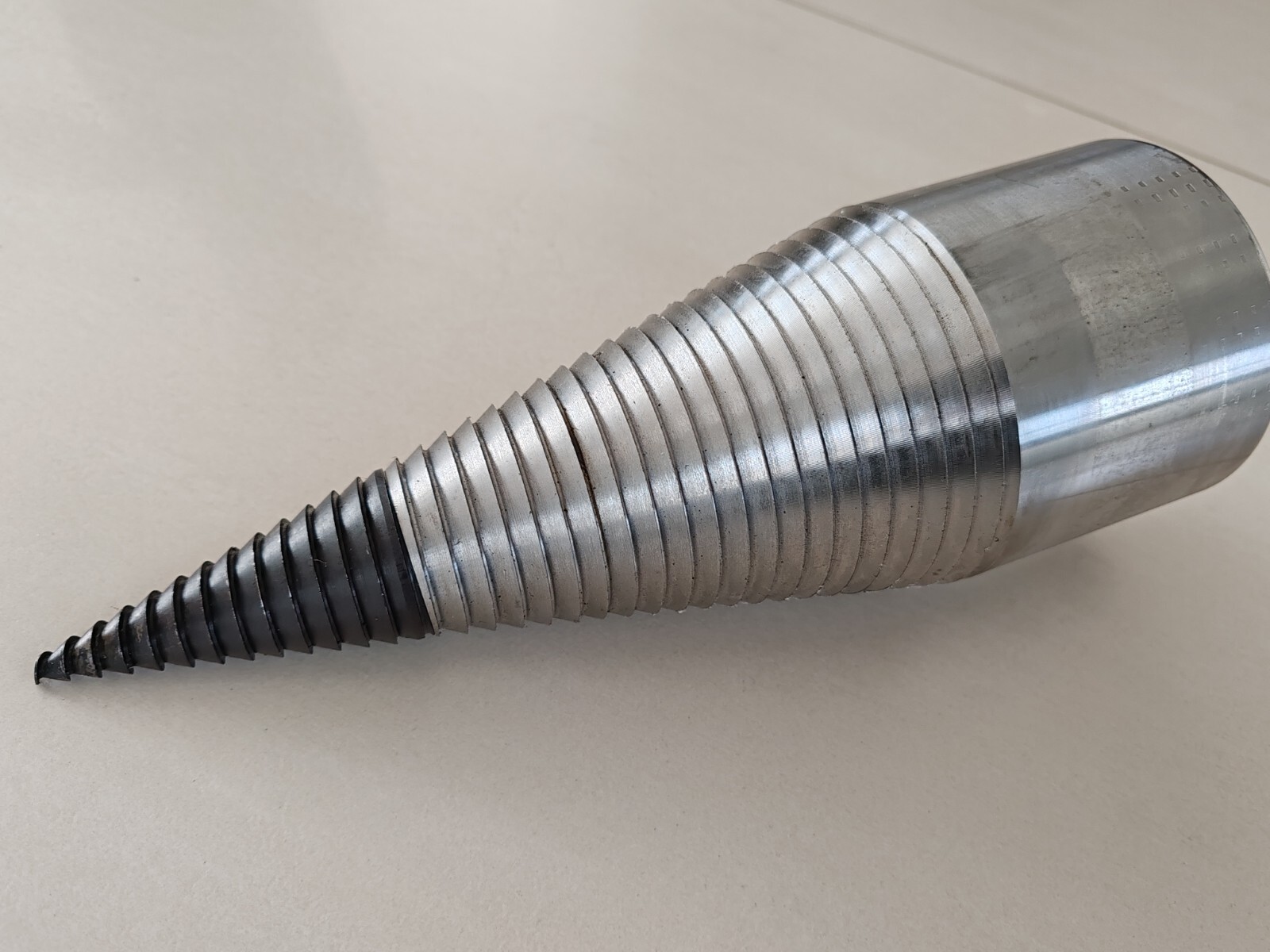 Drill cone cone splitter 80mm 90mm 100mm wood splitter removable tip splitter