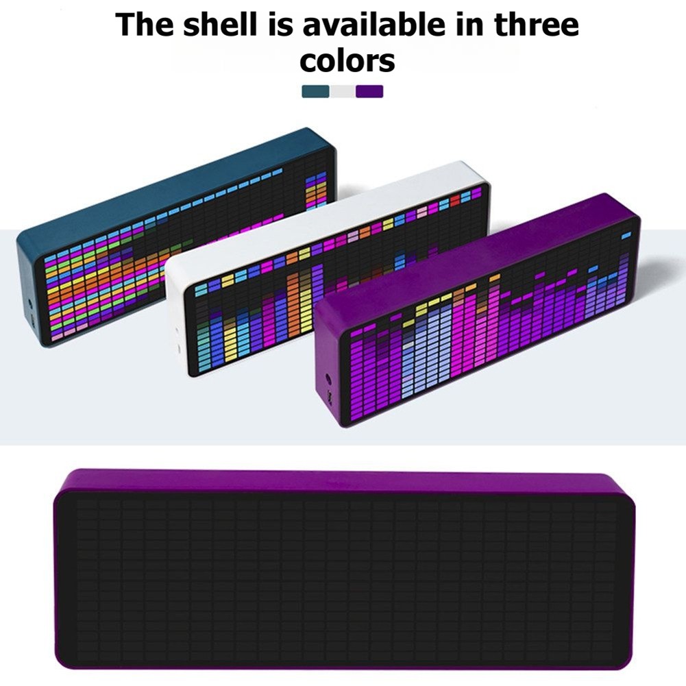 Dazzle Color RGB Music Spectrum Display, LED Pickup, Ambient Light, Electric2148