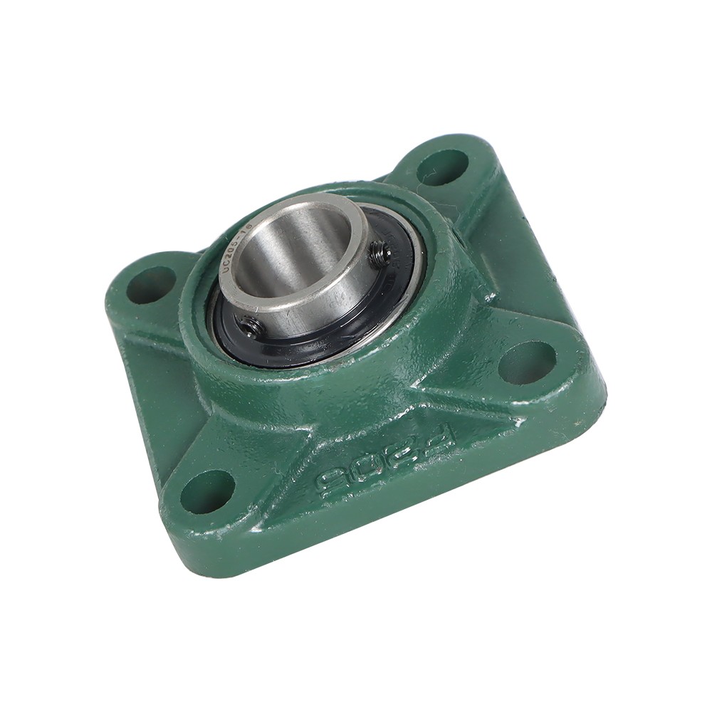 10 Pcs UCF205-16 Pillow Block Flange Bearing 1″ Bore 4 Bolt Solid Base