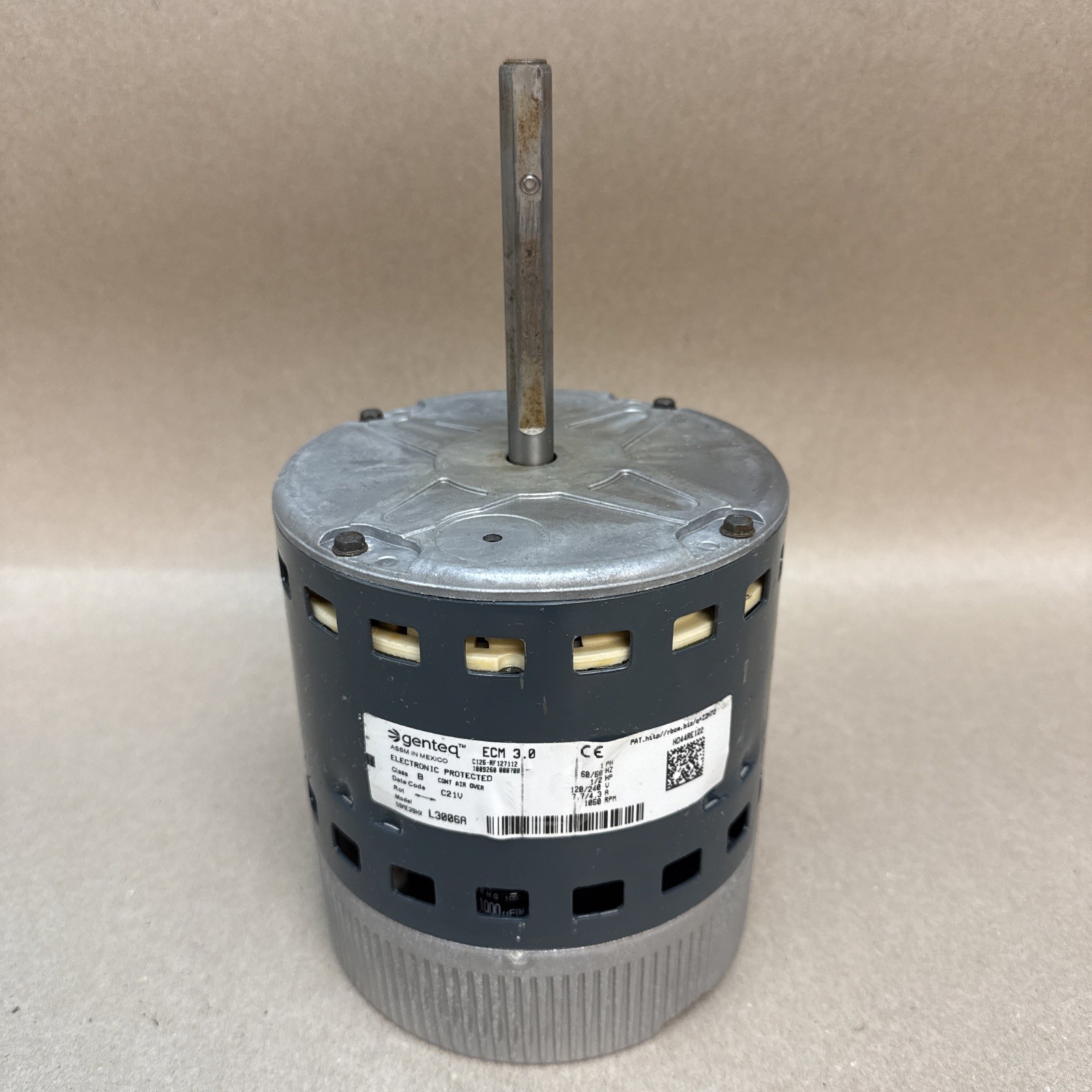 TESTED🔥 5SME39HXL3006A HD44RE122 ECM 3.0 GC08 Genteq Furnace blower motor