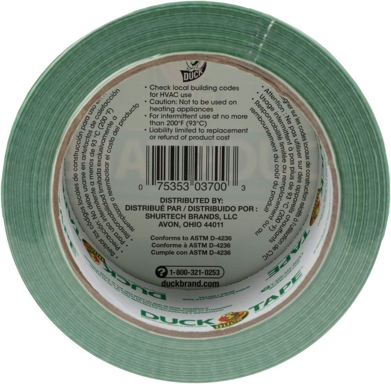 Duck Brand 283264_C Duck Color Duct Tape, 6-Roll, Beige, 6 Rolls