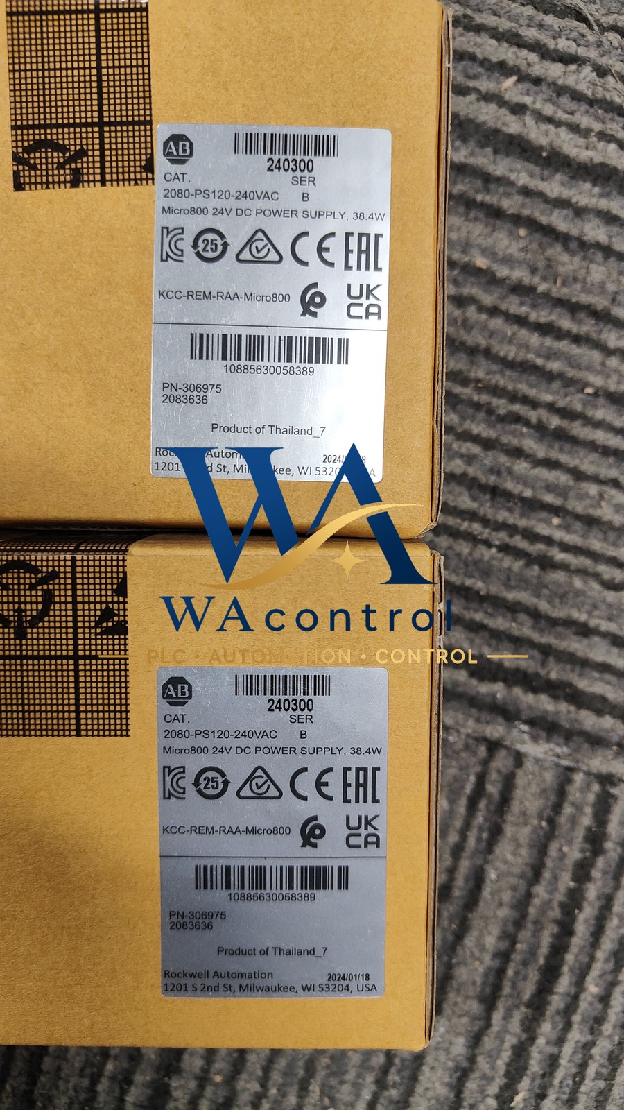Factory Sealed Allen-Bradley 2080-PS120-240VAC Real US stock Fast shipping