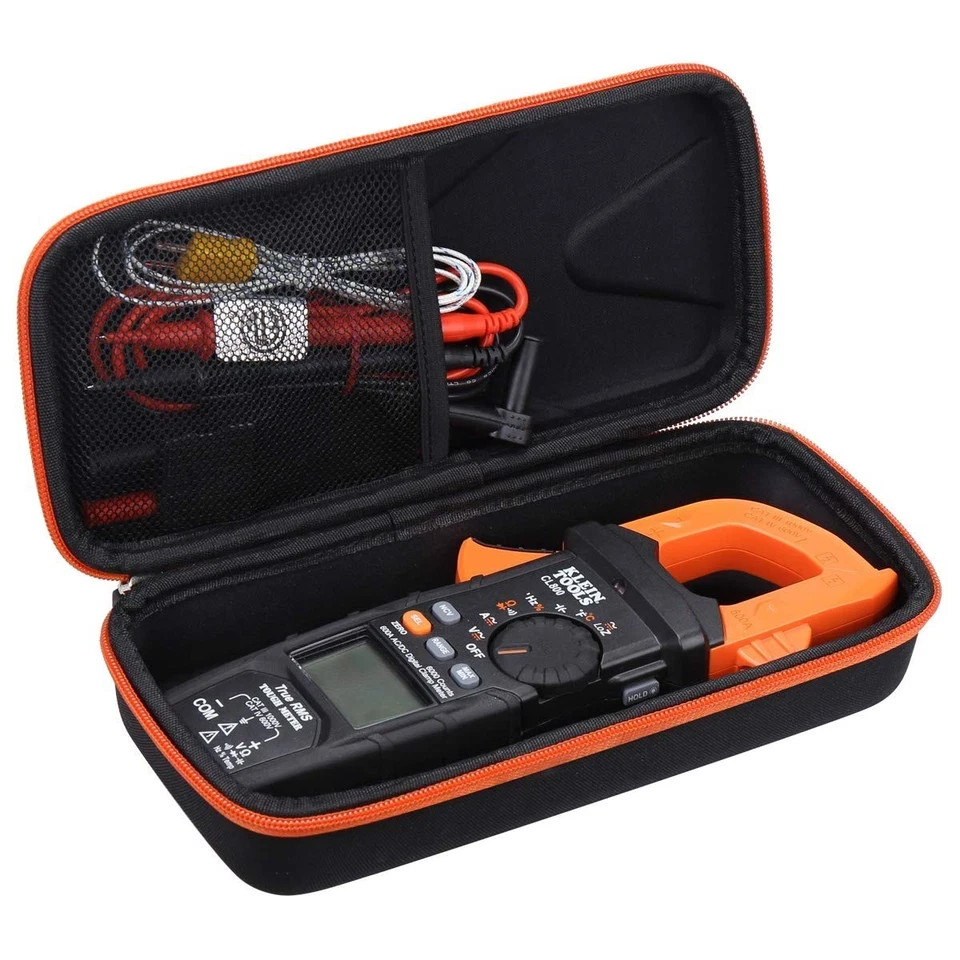 Case Compatible with Klein Tools CL800 CL810 CL700 CL600 Digital Clamp Meter, Po