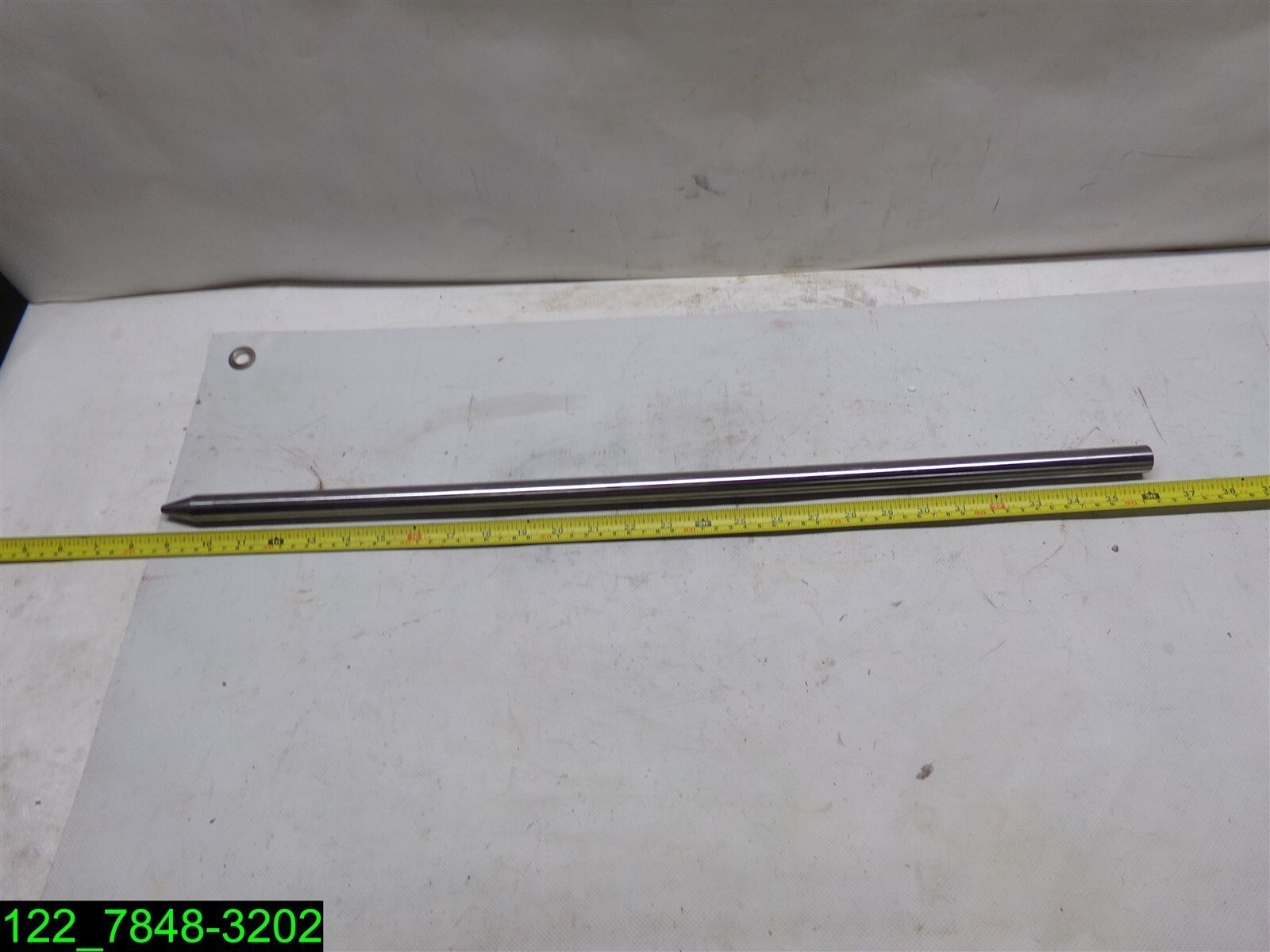 QTY=6: SOLID STEEL PIN STAKES 25/32″ DIA X 27-5/8″ LONG
