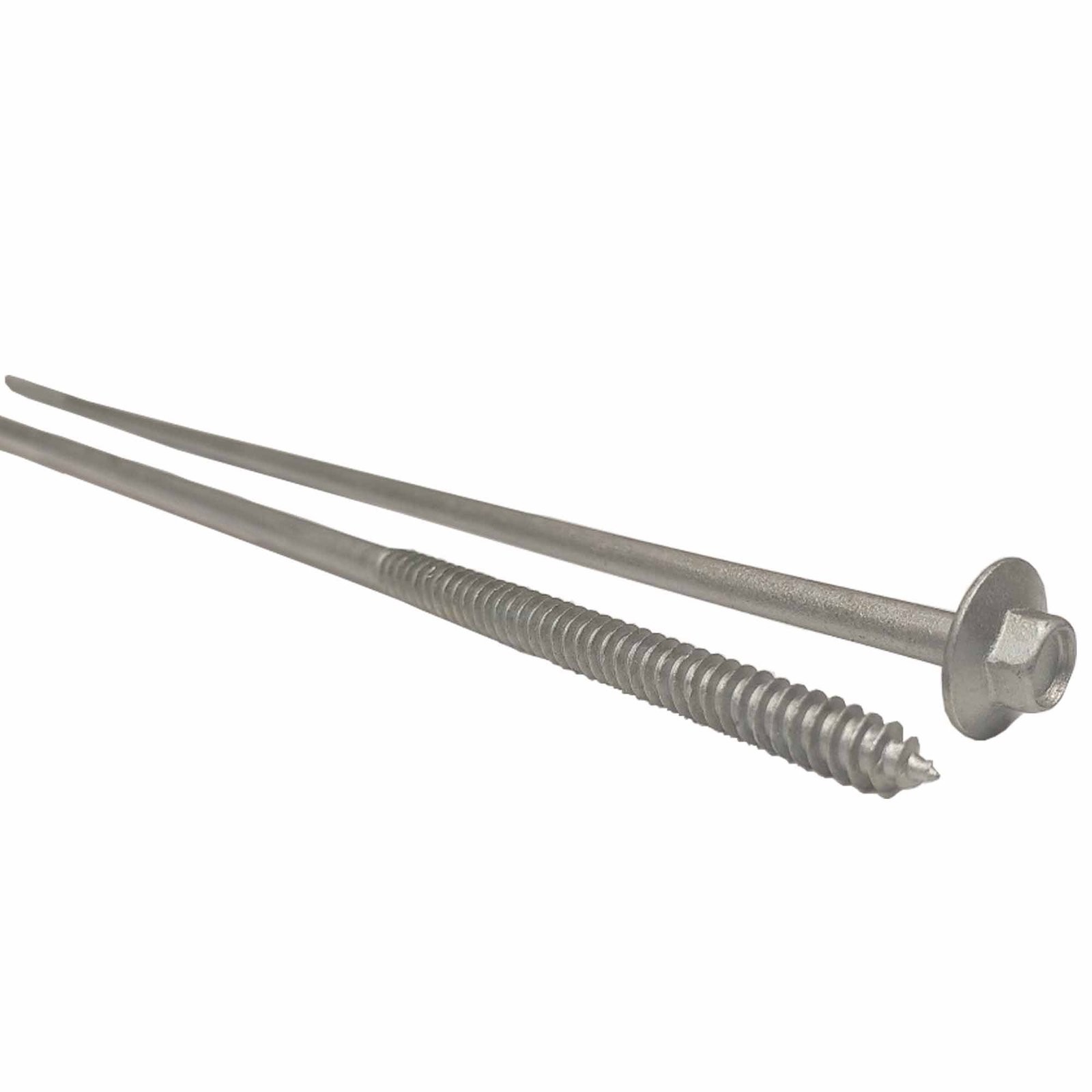 12″ – Galvanized Timber Tie – Hex Head Structural Screw – Great for Outdoor…
