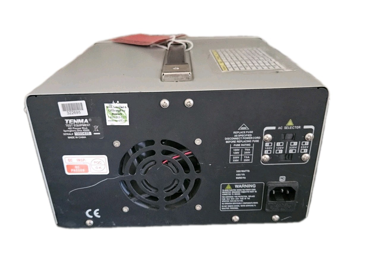 Tenma Laboratory 72-7245 DC Bench Power Supply, Adjustable 2 Output 0-30V, 0-3A