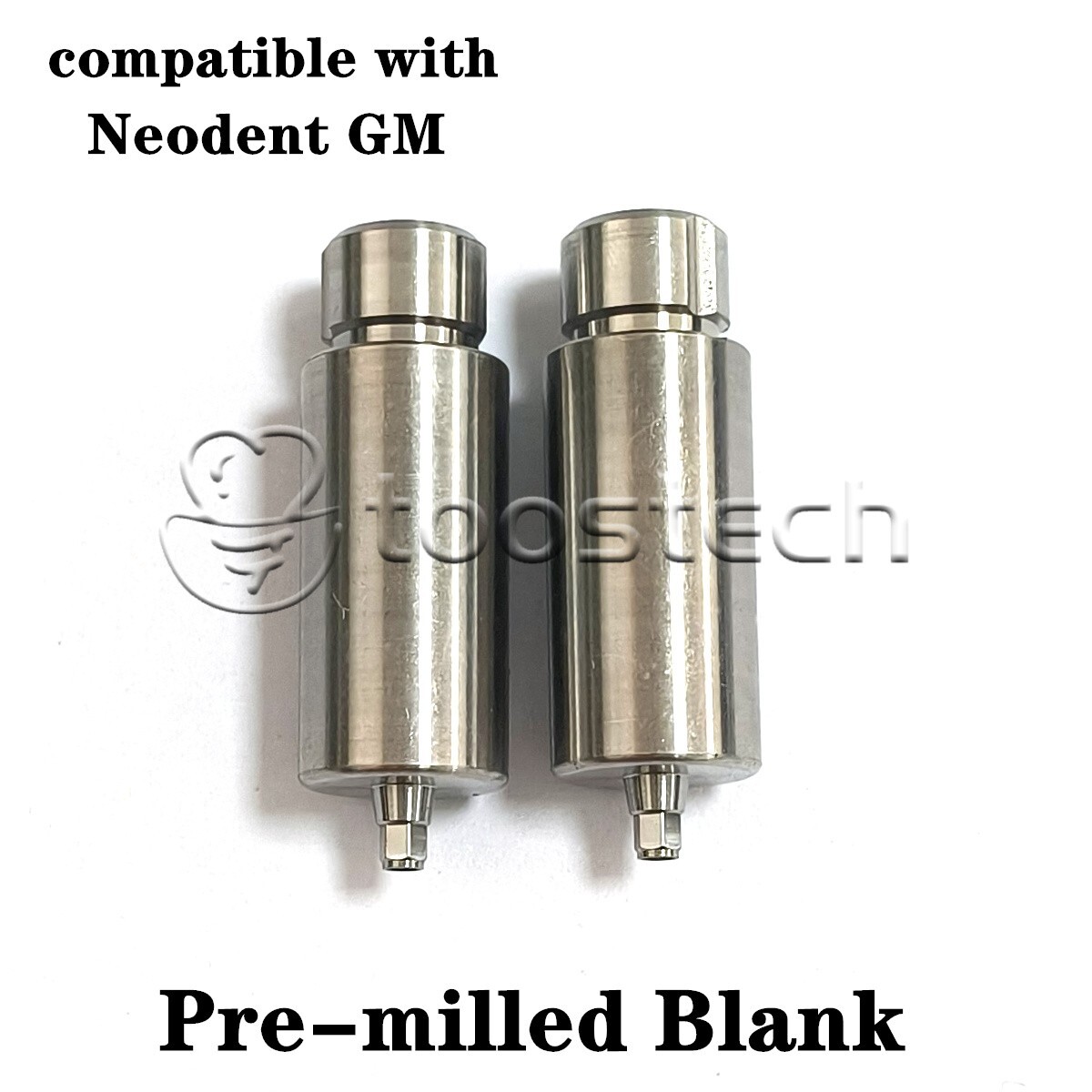 10 pcs titanium pre-milled compatible with Neodent GM ARUM type platfom Regular