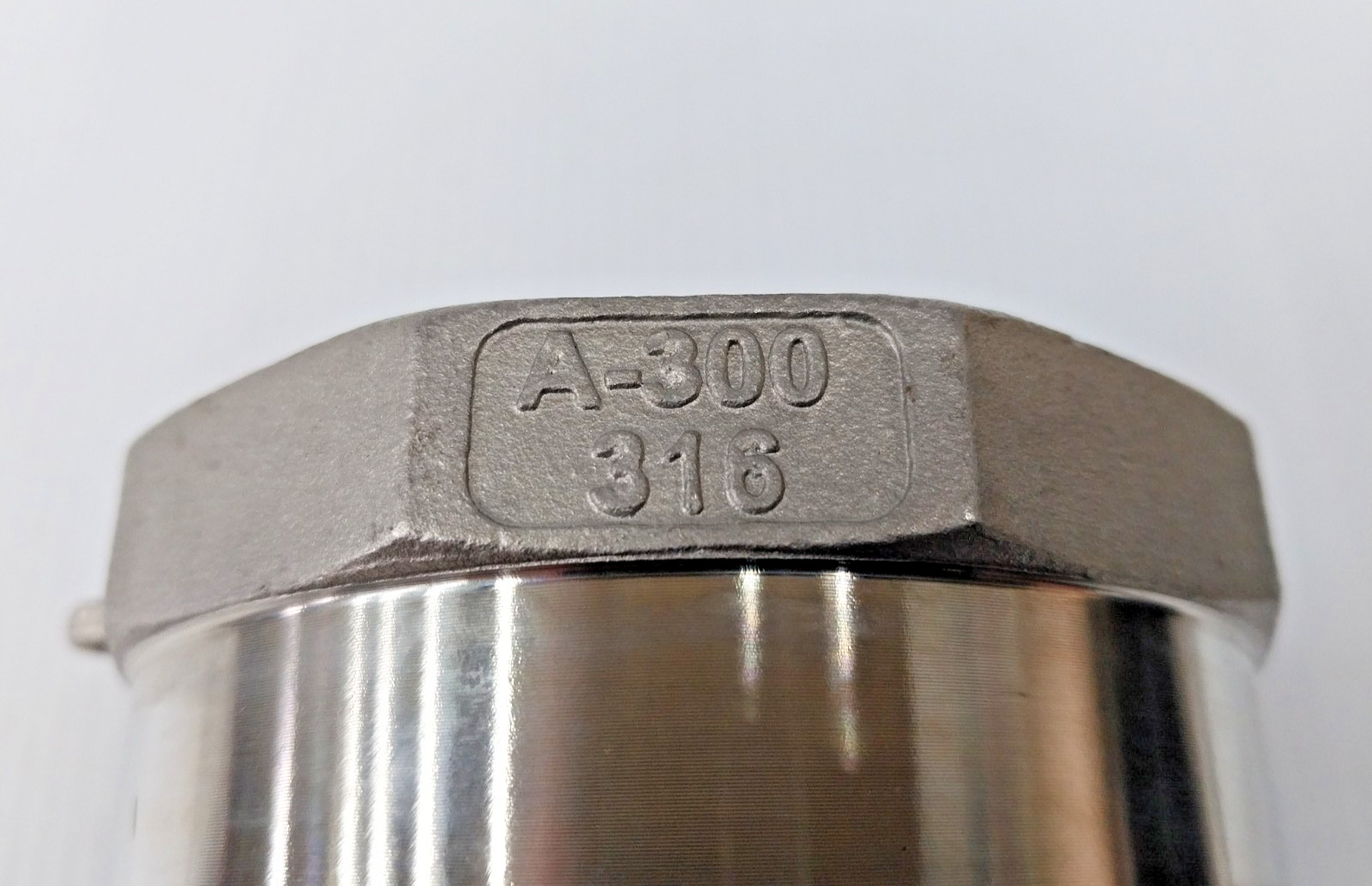 New Value Collection 3″ Stainless Steel Cam & Groove Fitting Part 44797611