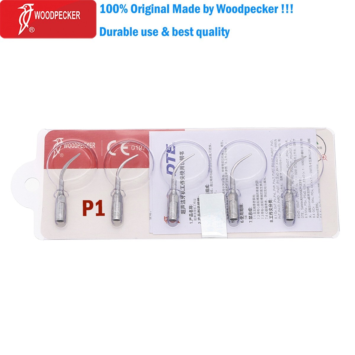 US Woodpecker Dental Built-in Ultrasonic Scaler UDS-N3 LED Handpiece Fit EMS UDS