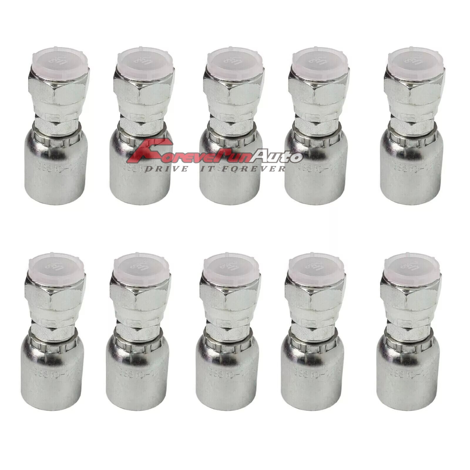 10643 8-8 HYDRAULIC HOSE FITTINGS 1/2″ FJIC 10PK, FITS FOR PARKER, 10 PCS
