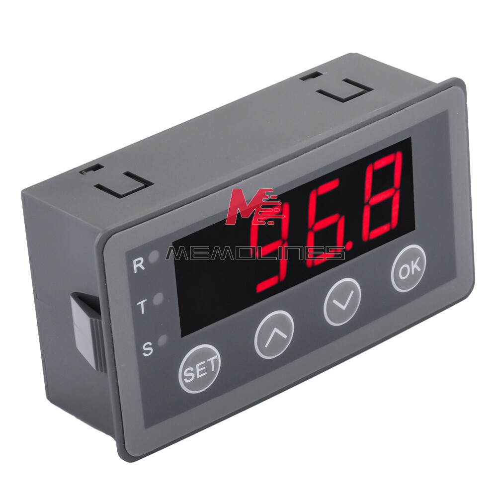 0-10V 0-20mA 2-10V 4-20mA 4-Wire Analog Input (Reception) Display Meter DC 8~25V