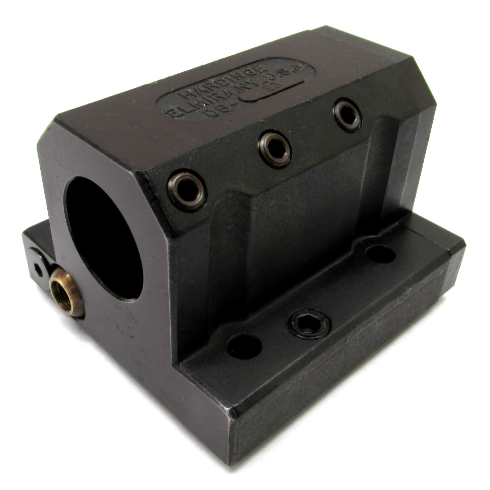 NEW! HARDINGE 1-1/8″ BOLT-ON BLOCK HOLDER FOR HARDINGE CONQUEST 42 LATHES #CS-23