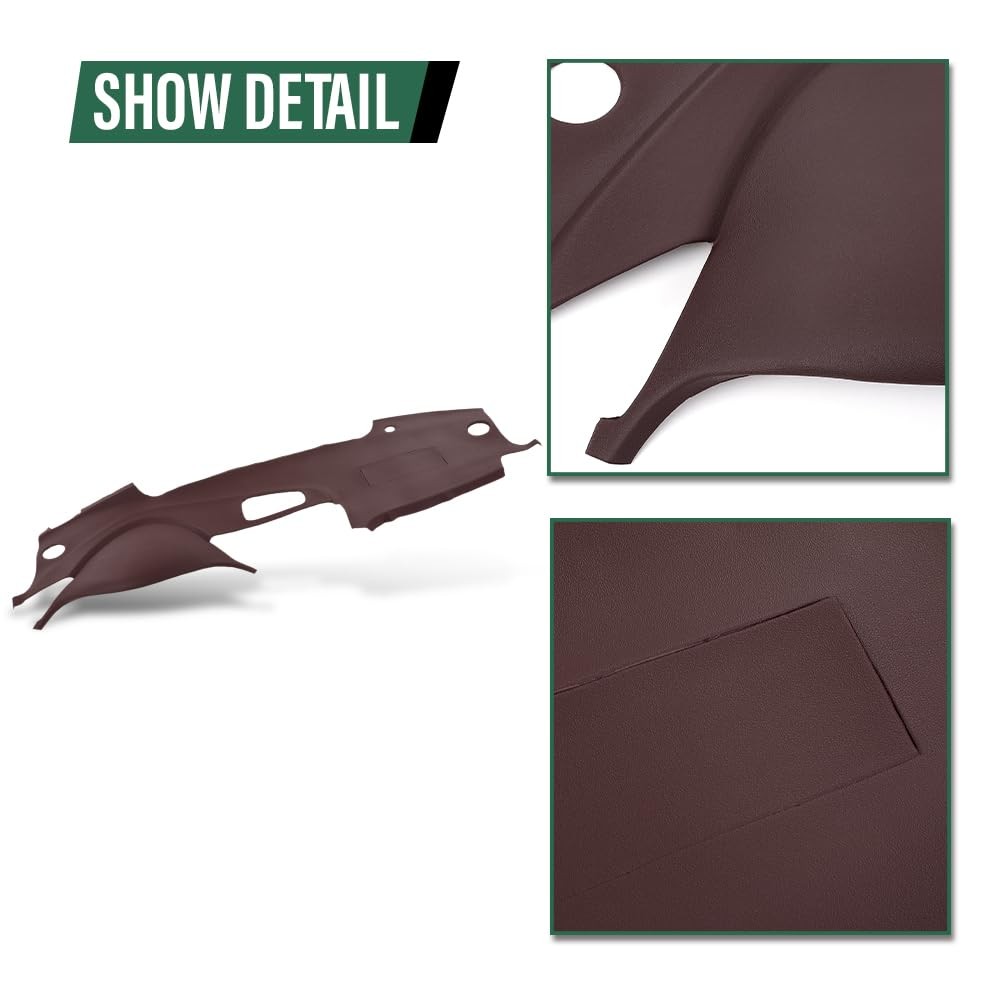 TPE Dash Cover Red for Acura TL 2004-2008