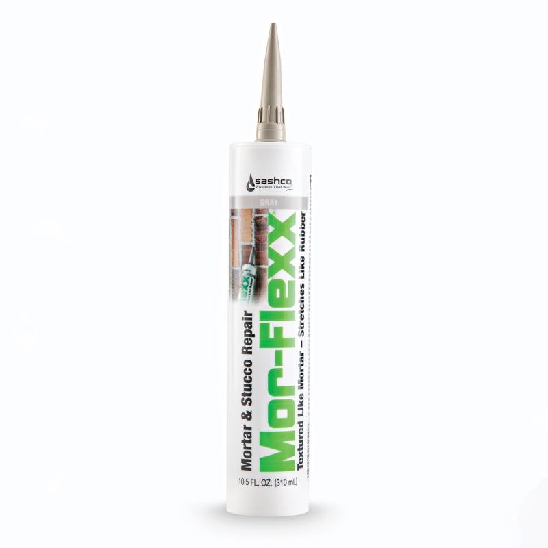 12-Pack Sashco Mor-Flexx Gray Elastomeric Acrylic Latex Mortar & Stucco Repair