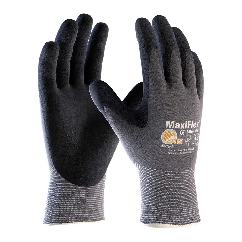 PIP 34-874/XXL MaxiFlex Ultimate Sea mLess Knit Nylon/Lycra Glove with…