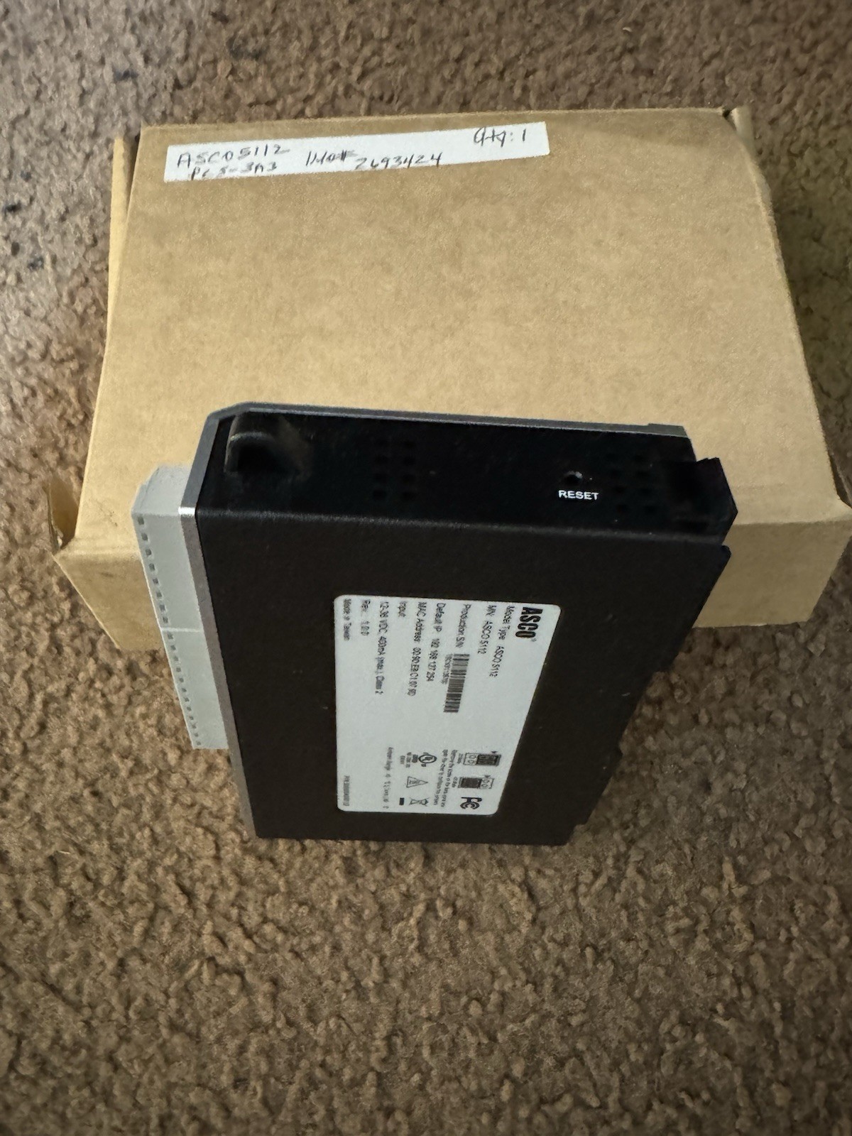 ASCO 5112 2 Port Ethernet Module
