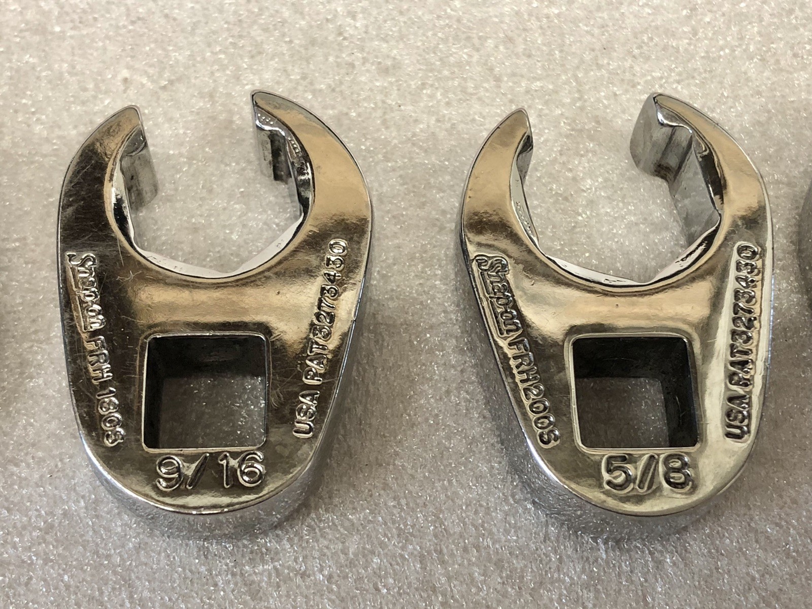 7-pc Snap-on Tools 3/8″ Drive SAE Flare Nut Crowfoot Wrench Set (3/8-3/4″) GUC