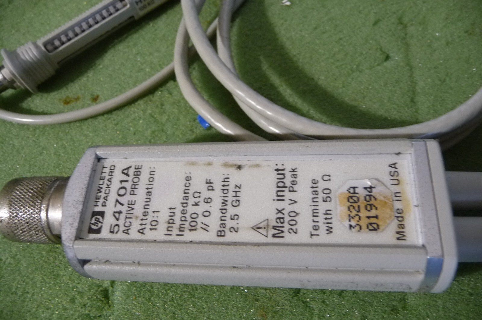 HP 54701A PROBE WITH MANY ACCESSORIES