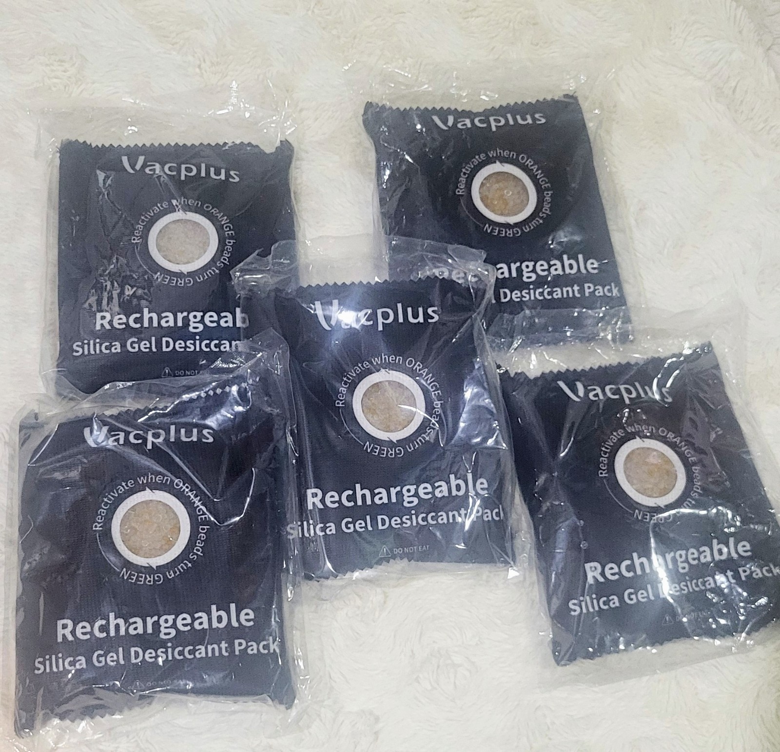 5 Pack 400G Reusable Desiccant Packs for Storage, Large Silica Gel Packets 📌📌