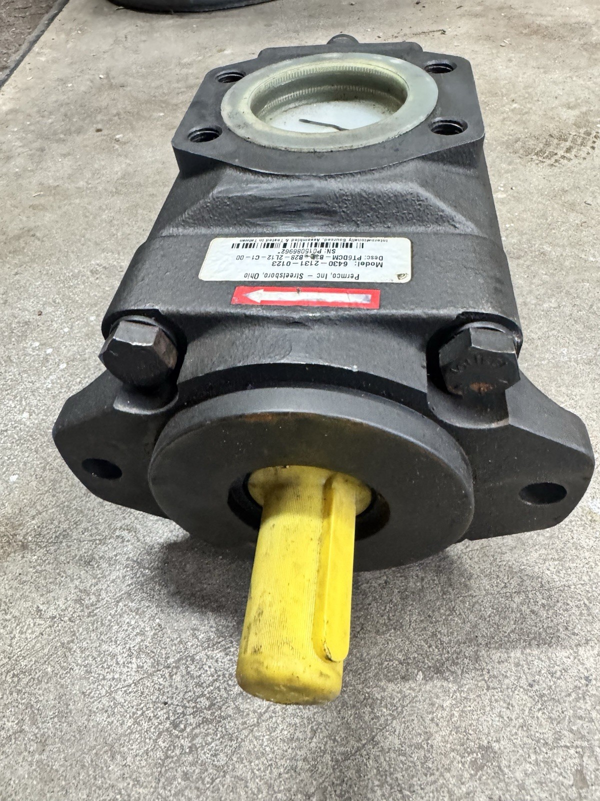 Permco, Inc. Hydraulic Pump Model #6430-2131-0123