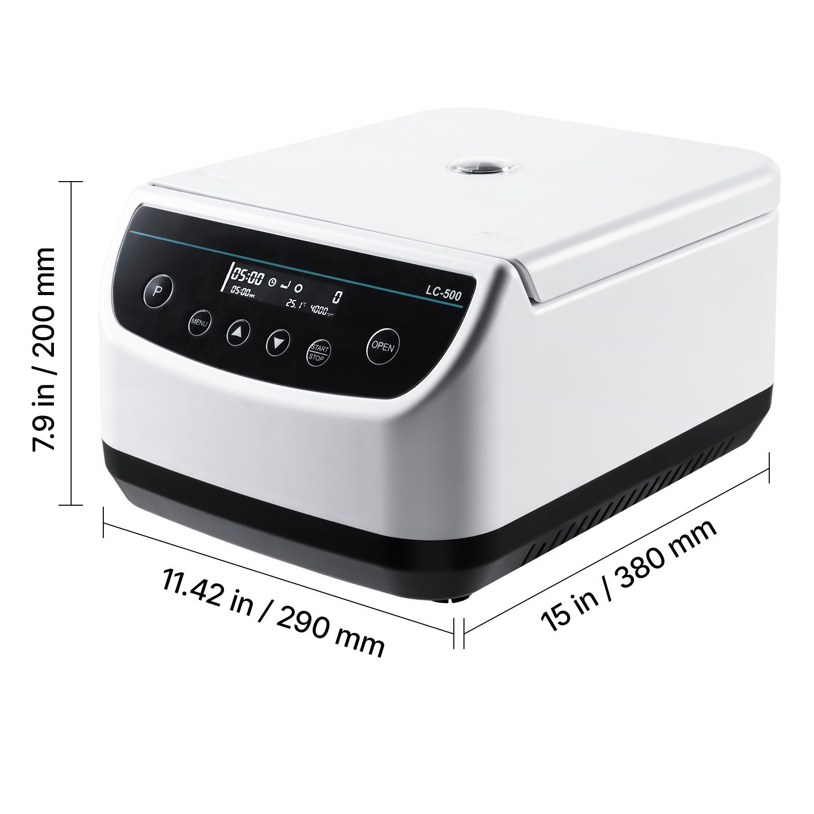 Centrifuge Machine 2/5/10/15ml Low Speed 500-4000rpm with 1 Rotor and Timer