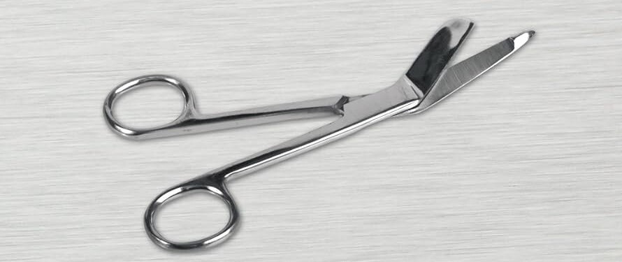 MEDLINE Bandage Scissors Surgical Medical Nurse Premium Curved Heavy Duty 7.25″