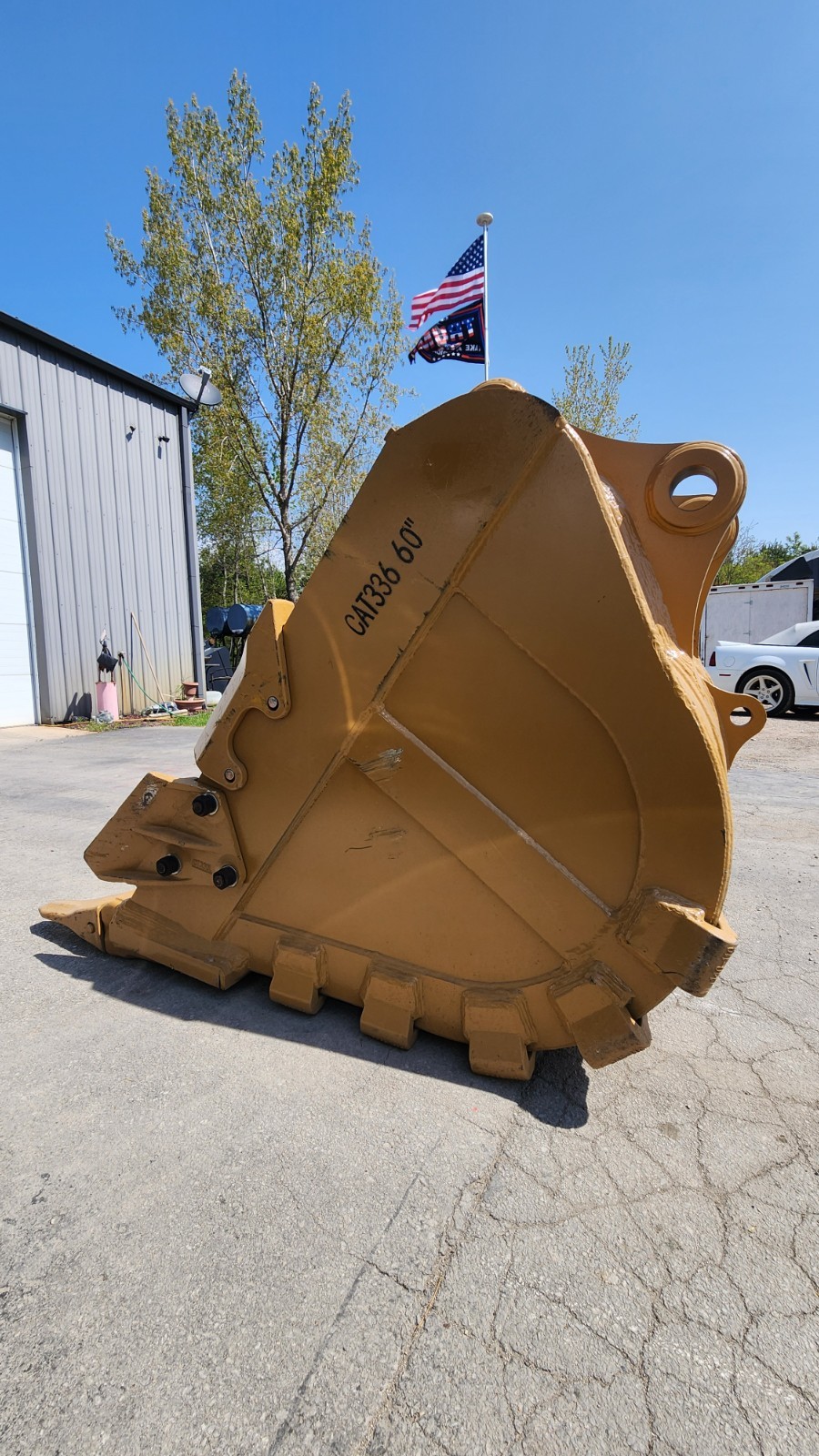 66″ CUT Cat 330 336 60″ Heavy Duty Digging Tooth Bucket Excavator 90mm 100mm