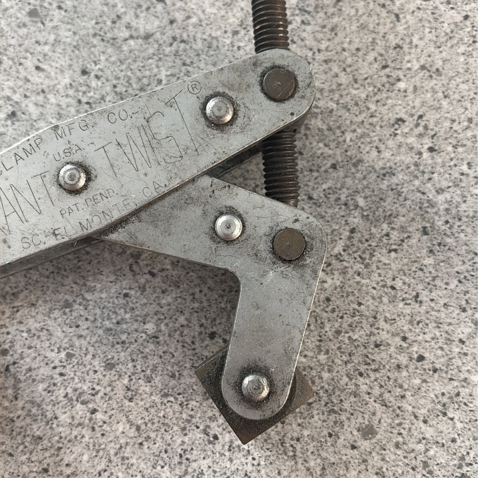 KANT TWIST 3″ WORK HOLDING CLAMP #410 MADE IN USA