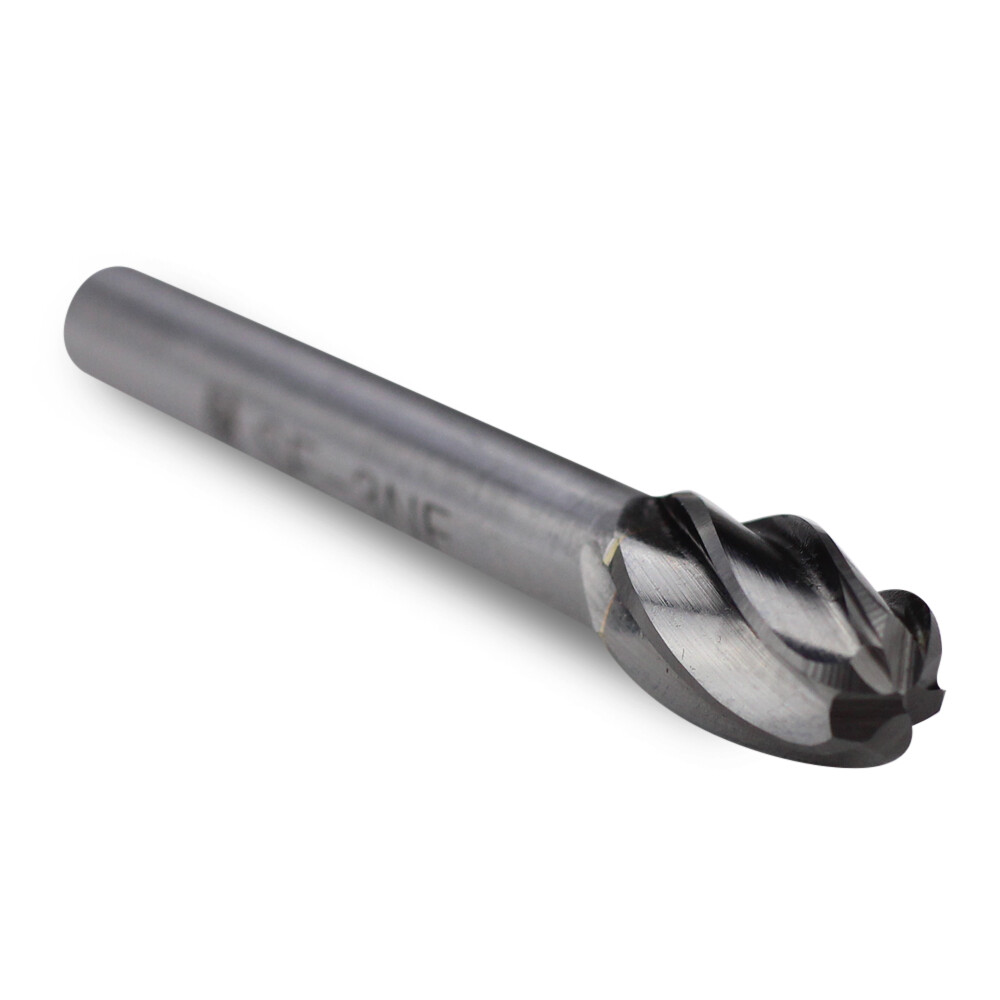 BHA Tungsten Carbide Burr Rotary Files Grinder Bits, Aluma Cut – 1/4 Inch Shank