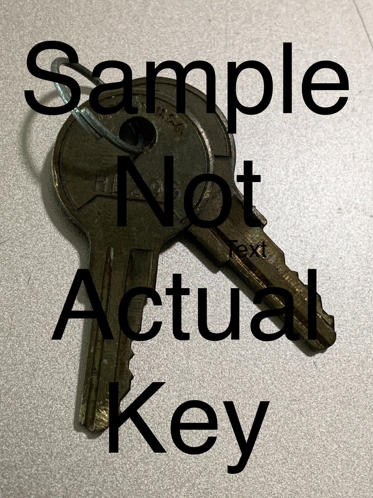 101E-225E 2 1041T Keys for Various Chicago JTIC Cam Locks Cut to Your Code