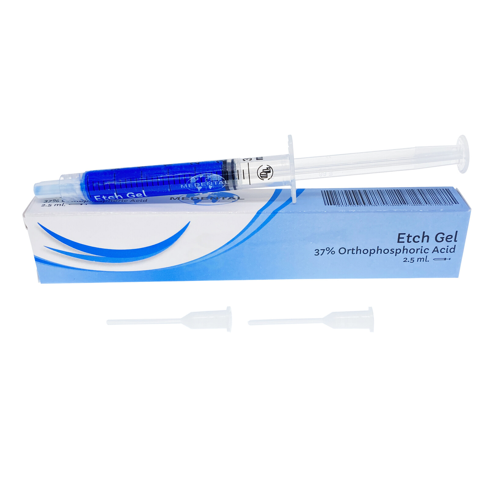 HOT MEDENTAL DENTAL ETCHANT ETCH GEL 37% ORTHO ACID 2.5ML SYRINGE