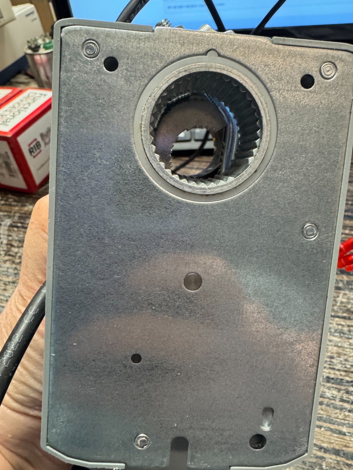 Belimo Damper Actuator LMQB24-1 35 in-lb [4Nm] Non/ AC/DC 24v w/ accessory